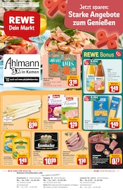 Saft im REWE Prospekt in Kamen Aktueller REWE Prospekt mit Saft, "Dein Markt", Seite 1