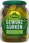 Gewürzgurken im Angebot bei REWE in Remscheid Gewürzgurken Angebote von Kühne bei REWE Remscheid für 1,59 €