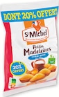 Petites Madeleines Nature - St Michel dans le catalogue Intermarché Super