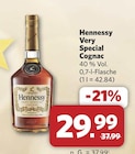 Very Special Cognac Angebote von Hennessy bei combi Dülmen für 29,99 €