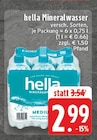Aktuelles Mineralwasser Angebot bei EDEKA in Hagen (Stadt der FernUniversität) ab 2,99 €