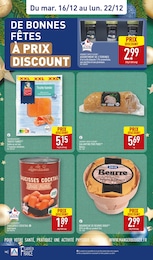 Prix et réduction Beurre doux dans le prospectus Aldi en cours Offre Beurre doux dans le catalogue Aldi du moment à la page 18