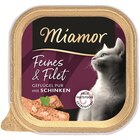 Miamor Feines & Filet Geflügel Pur & Schinken 100 g Angebote von Miamor bei Zookauf Dinslaken für 0,79 €