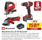 Maschinen-Set TE-TK 18/3 Li Kit Angebote von Einhell bei toom Baumarkt Baden-Baden für 159,99 €