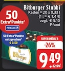 Aktuelle Bitburger Angebote bei E center in Gladbeck Aktuelles Stubbi Angebot bei E center in Gladbeck ab 9,49 €