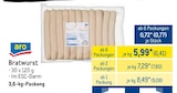 Bratwurst von aro im aktuellen METRO Prospekt für 6,41 €