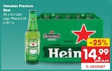 Premium Beer von Heineken im aktuellen Netto Marken-Discount Prospekt