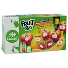 Compotes en gourdes Fruit & Cie - CARREFOUR CLASSIC' en promo à 4,09 € chez Carrefour Compotes en gourdes Fruit & Cie - CARREFOUR CLASSIC' dans le catalogue Carrefour