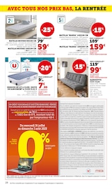 Canapé Angebote im Prospekt "LES PRIX BAS Spécial rentrée" von Hyper U Canapé Angebote im Prospekt "LES PRIX BAS Spécial rentrée" von Hyper U auf Seite 28