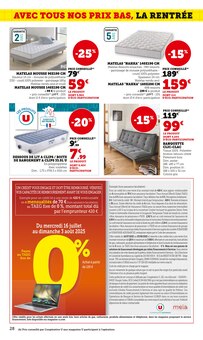 Promo Tour De Rangement dans le catalogue Hyper U du moment à la page 28