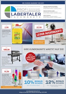 Aktueller Labertaler Fachmarkt Prospekt für Mintraching und Ungebung, Seiten zum blättern Labertaler Fachmarkt Prospekt IHR STARKER BAUMARKT VOR ORT! mit Seiten in Mintraching und Umgebung