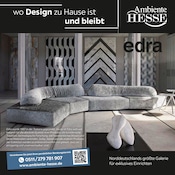 Ambiente by Hesse Möbel & Einrichtung Prospekt der aktuellen Woche mit 12 Seiten, gültig von 29.12.2025 bis 11.01.2026, in Husum und Umgebung Aktueller Ambiente by Hesse Möbel & Einrichtung Prospekt in Husum und Umgebung, "wo Design zu Hause ist und bleibt" mit 12 Seiten, 29.12.2025 - 11.01.2026