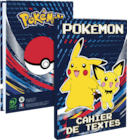 Cahier de textes - POKÉMON en promo chez Monoprix Bayonne Biarritz à 8,99 €