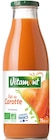 Jus carottes - 75 cl - VITAMONT en promo chez NaturéO Jus carottes - 75 cl - VITAMONT dans le catalogue NaturéO