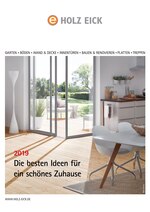Holz Eick Prospekt "Die besten Ideen für ein schönes Zuhause ", 122 Seiten, für Wipperfürth, 01.03.2019 - 01.03.2020 Holz Eick Prospekt "Die besten Ideen für ein schönes Zuhause ", 122 Seiten, für Wipperfürth, 01.03.2019 - 01.03.2020