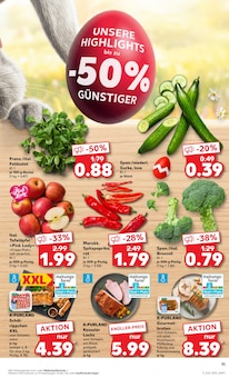 Lachs im Kaufland Prospekt "Aktuelle Angebote" mit 54 Seiten (Halle (Saale))