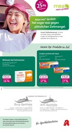 mea - meine apotheke Apotheken Prospekt der aktuellen Woche mit 4 Seiten, gültig von 01.07.2026 bis 31.07.2026, in Polle und Umgebung Aktueller mea - meine apotheke Apotheken Prospekt in Polle und Umgebung, "Unsere Juli-Angebote" mit 4 Seiten, 01.07.2026 - 31.07.2026