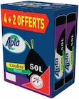 Sacs poubelle liens coulissants 10x50l - APTA en promo chez Intermarché Valence à 6,36 €