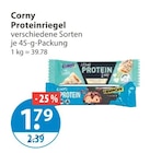 Proteinriegel im Angebot bei V-Markt in Augsburg Proteinriegel Angebote von Corny bei V-Markt Augsburg für 1,79 €