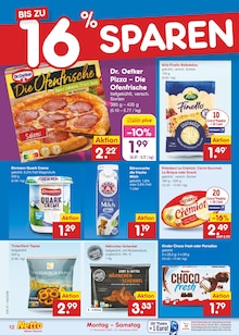 Pizza im Netto Marken-Discount Prospekt "Aktuelle Angebote" mit 58 Seiten (Rostock)