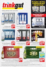 Discounter Prospekt von Trinkgut Waghäusel Trinkgut Prospekt: "Aktuelle Angebote", 6 Seiten, 28.09.2026 - 02.10.2026