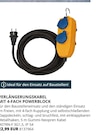 VERLÄNGERUNGSKABEL MIT 4-FACH POWERBLOCK im Angebot bei PROFI Wesch in Mühlhausen VERLÄNGERUNGSKABEL MIT 4-FACH POWERBLOCK Angebote bei PROFI Wesch Mühlhausen für 22,99 €