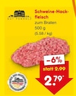 Schweine-Hackfleisch Angebote von Gut Ponholz bei Netto Marken-Discount Rottenburg für 2,79 €