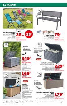 Promo Meuble De Rangement dans le catalogue Hyper U du moment à la page 16