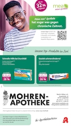 mea - meine apotheke Prospekt für Langenfeld mit 4 Seiten mea - meine apotheke Prospekt für Langenfeld: "Unsere Juni-Angebote", 4 Seiten, 01.06.2026 - 30.06.2026