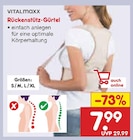 Rückenstütz-Gürtel Angebote von Vitalmaxx bei Netto Marken-Discount Wunstorf für 7,99 €