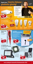 Aktueller Sonderpreis Baumarkt Prospekt mit Solarlampe, "... da, wo die Preise cool bleiben!", Seite 3