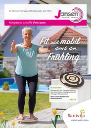 Sanitätshaus Prospekt von Sanitätshaus Jansen e.K. Mönchengladbach Sanitätshaus Jansen e.K. Prospekt: "Fit und mobil durch den Frühling", 6 Seiten, 13.03.2023 - 31.05.2023