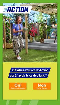 Promotion Table D'appoint dans le prospectus Action, valable du 30/04/2025 au 06/05/2025 Promo Table D'appoint dans le catalogue Action du moment à la page 34