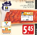 Spareribs im Angebot bei E center in Wuppertal Spareribs Angebote bei E center Wuppertal für 5,45 €