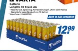 Longlife 40 Stück AA Angebote von Varta bei expert Amberg für 12,99 €