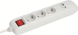 Steckdosenleiste 3-fach im tegut Prospekt Steckdosenleiste 3-fach von im aktuellen tegut Prospekt für 8,88 €
