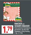 Aktuelles KNACKER oder SCHARFE KNACKER Angebot bei Marktkauf in Gelsenkirchen ab 1,79 €