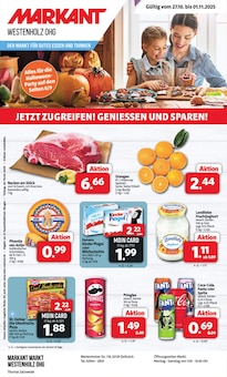 Markant Nordwest Prospekt DER MARKT FÜR GUTES ESSEN UND TRINKEN mit  Seiten in Delbrück und Umgebung