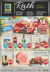 Aktueller EDEKA Supermarkt Prospekt in Jüchen und Umgebung, "Aktuelle Angebote" mit 28 Seiten, 29.09.2025 - 04.10.2025
