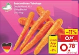 Netto Marken-Discount Kevelaer - Snackmöhren Tabaluga Angebot im Prospekt Snackmöhren Tabaluga bei Netto Marken-Discount im Kevelaer Prospekt für 0,78 €
