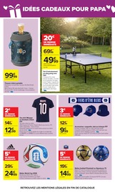 Casquette en promo dans le catalogue Carrefour à la page 30