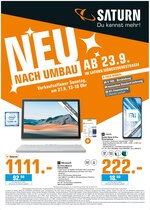 Saturn Prospekt für Hamburg mit 16 Seiten Saturn Prospekt für Hamburg: "Aktuell Angebote", 16 Seiten, 23.09.2020 - 27.09.2020