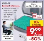 Komfort-Sitzkissen bei Netto Marken-Discount im Prospekt "" für 9,99 €