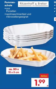Pommesschale bei Netto Marken-Discount in Niederkassel Pommesschale im Angebot bei Netto Marken-Discount Niederkassel für 1,99 €