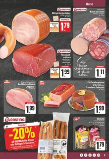 Wurst im EDEKA Prospekt "Aktuelle Angebote" mit 24 Seiten (Paderborn)