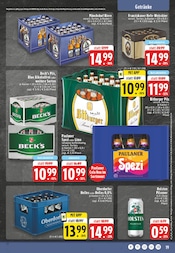 Bier im E center Prospekt in Oberhausen Aktueller E center Prospekt mit Bier, "Aktuelle Angebote", Seite 19
