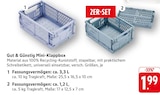 Mini-Klappbox im Angebot bei EDEKA in Frankfurt Mini-Klappbox Angebote von Gut & Günstig bei EDEKA Frankfurt für 1,99 €