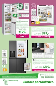 Kühlschrank im aktuellen EP: Prospekt (Kempten (Allgäu)) Kühlschrank im EP: Prospekt "die möbeln unsere Küche auf." mit 12 Seiten (Kempten (Allgäu))
