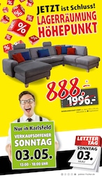 Polstermöbel Fischer Wohnlandschaft im Prospekt 