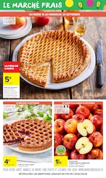 Prix et réduction Tarte Aux Fruits dans le prospectus Carrefour Market en cours Offre Tarte Aux Fruits dans le catalogue Carrefour Market du moment à la page 7